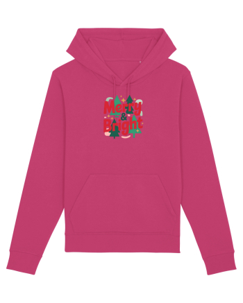 MERRY & BRIGHT  - CRACIUN Raspberry