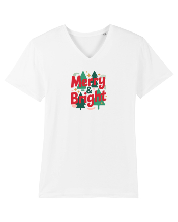 MERRY & BRIGHT  - CRACIUN White