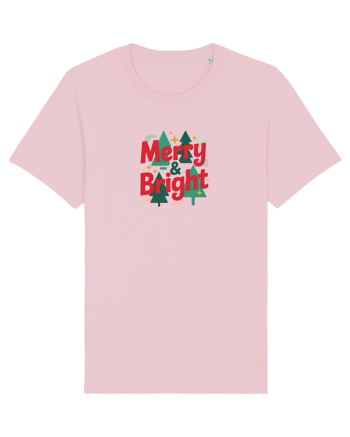 MERRY & BRIGHT  - CRACIUN Cotton Pink