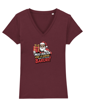 MOS CRACIUN VINE CU DARURI, NUMAI SA NU STAI BRIN BARURI :)) Burgundy