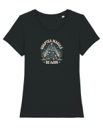 NOAPTEA MAGICA DE AJUN 1 Tricou mânecă scurtă guler larg fitted Damă Expresser
