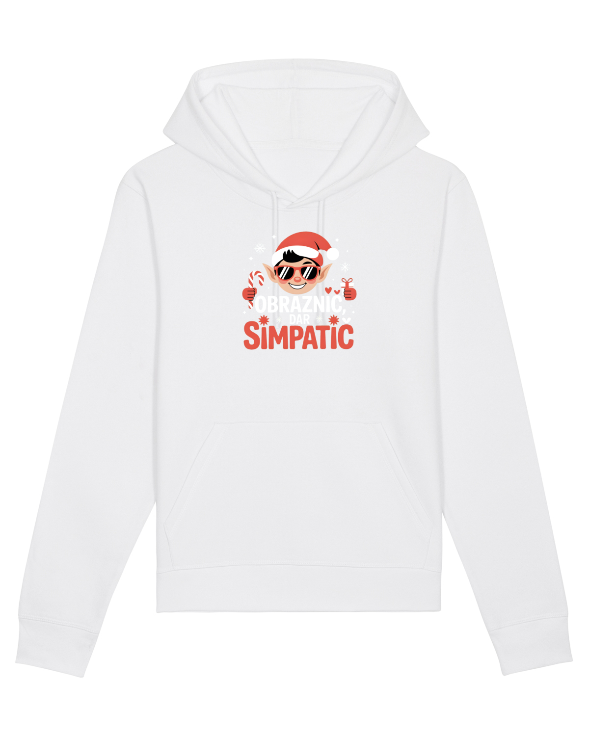 Hanorac Unisex Drummer White