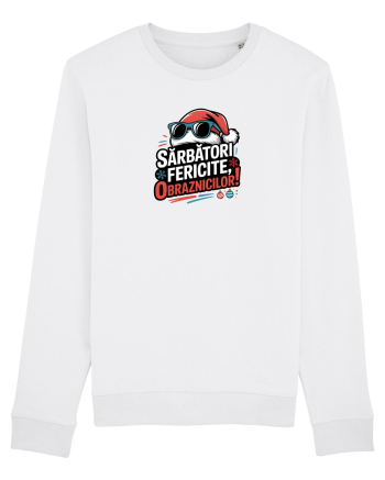 SARBATORI FERICITE, OBRAZNICILOR!  White