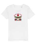 PARINTI, RUDE, POVESTI - CRACIUN CU IUBIRE Tricou mânecă scurtă  Copii Mini Creator