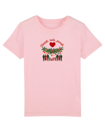 PARINTI, RUDE, POVESTI - CRACIUN CU IUBIRE Cotton Pink