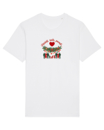 PARINTI, RUDE, POVESTI - CRACIUN CU IUBIRE Tricou mânecă scurtă Unisex Rocker