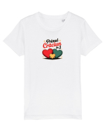 PRIMUL CRACIUN IMPREUNA - MAMA & TATA & BEBE Tricou mânecă scurtă  Copii Mini Creator
