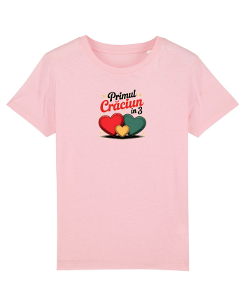 PRIMUL CRACIUN IMPREUNA - MAMA & TATA & BEBE Cotton Pink