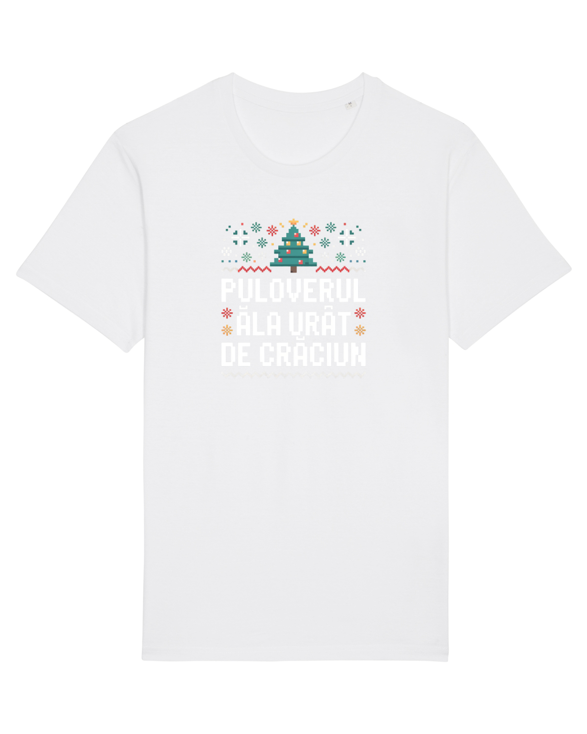 Tricou mânecă scurtă Unisex Rocker White