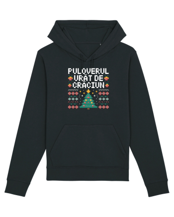 PULOVERUL  URAT DE CRACIUN Black