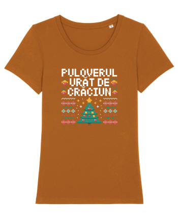 PULOVERUL  URAT DE CRACIUN Roasted Orange