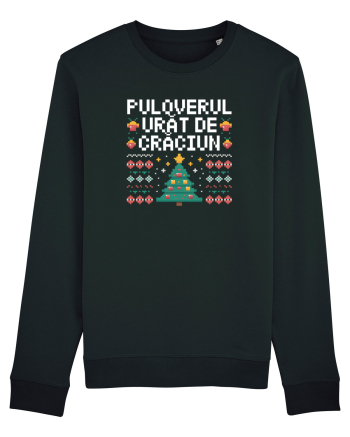 PULOVERUL  URAT DE CRACIUN Black