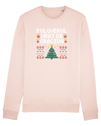 PULOVERUL  URAT DE CRACIUN Candy Pink