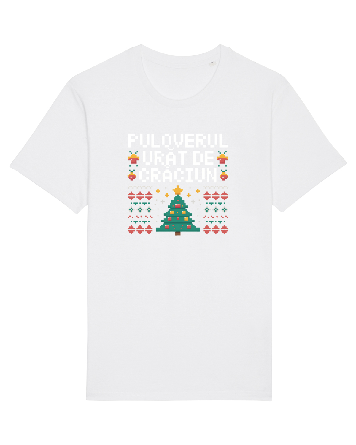 Tricou mânecă scurtă Unisex Rocker White