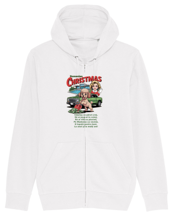 ROMANIAN CHRISTMAS - CRACIUNUL ROMANESC - URARE AMUZANTA - JEEP - MADONNA White