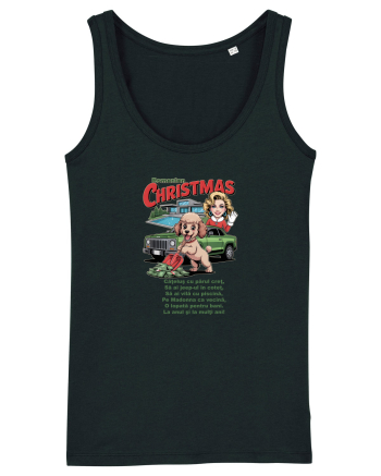 ROMANIAN CHRISTMAS - CRACIUNUL ROMANESC - URARE AMUZANTA - JEEP - MADONNA Black
