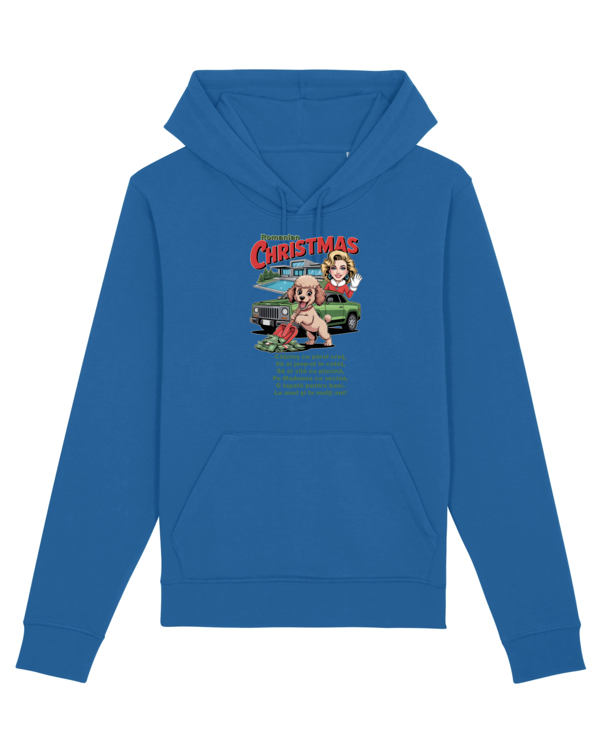 Hanorac Unisex Drummer Royal Blue