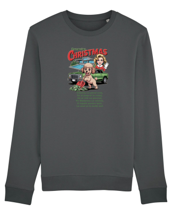 ROMANIAN CHRISTMAS - CRACIUNUL ROMANESC - URARE AMUZANTA - JEEP - MADONNA Anthracite