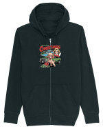 ROMANIAN CHRISTMAS  2- CRACIUNUL ROMANESC - URARE AMUZANTA - JEEP - MADONNA Hanorac cu fermoar Unisex Connector