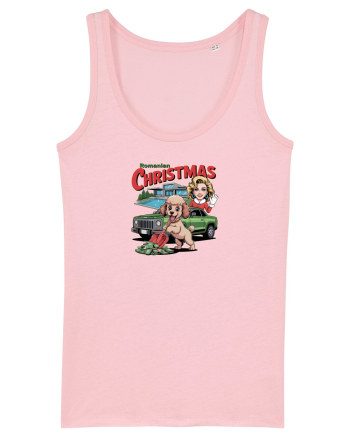 ROMANIAN CHRISTMAS  2- CRACIUNUL ROMANESC - URARE AMUZANTA - JEEP - MADONNA Cotton Pink