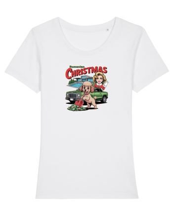 ROMANIAN CHRISTMAS  2- CRACIUNUL ROMANESC - URARE AMUZANTA - JEEP - MADONNA White