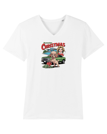 ROMANIAN CHRISTMAS  2- CRACIUNUL ROMANESC - URARE AMUZANTA - JEEP - MADONNA White