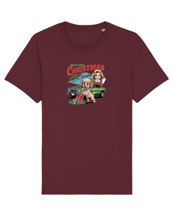 ROMANIAN CHRISTMAS  2- CRACIUNUL ROMANESC - URARE AMUZANTA - JEEP - MADONNA Burgundy