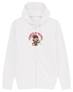 SANTA`S LITTLE HELPER - FATA / FEMEIE Hanorac cu fermoar Unisex Connector