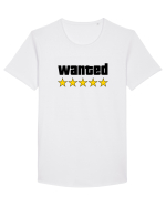 GTA 5 Wanted Tricou mânecă scurtă guler larg Bărbat Skater