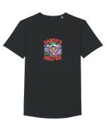 SANTA`S LITTLE HELPER - BAIAT / BARBAT Tricou mânecă scurtă guler larg Bărbat Skater