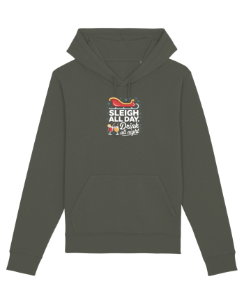 SLEIGH  ALL  DAY,  DRINK ALL  NIGHT Khaki