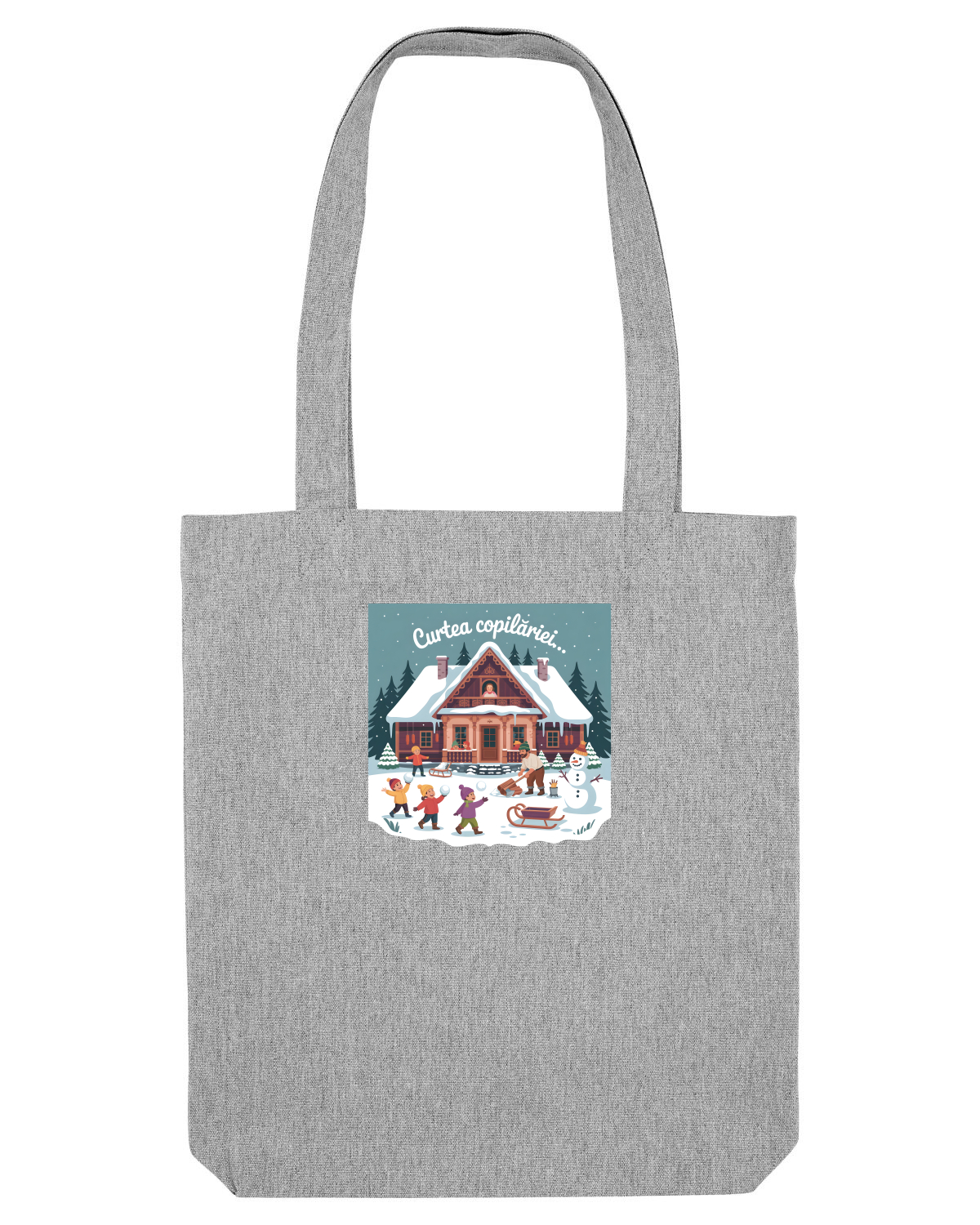 Sacoșă textilă Heather Grey
