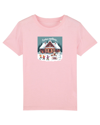 CURTEA COPILARIEI, AMINTIRI DE IARNA - ZAPADA - NOSTALGIA COPILARIEI 2 Cotton Pink