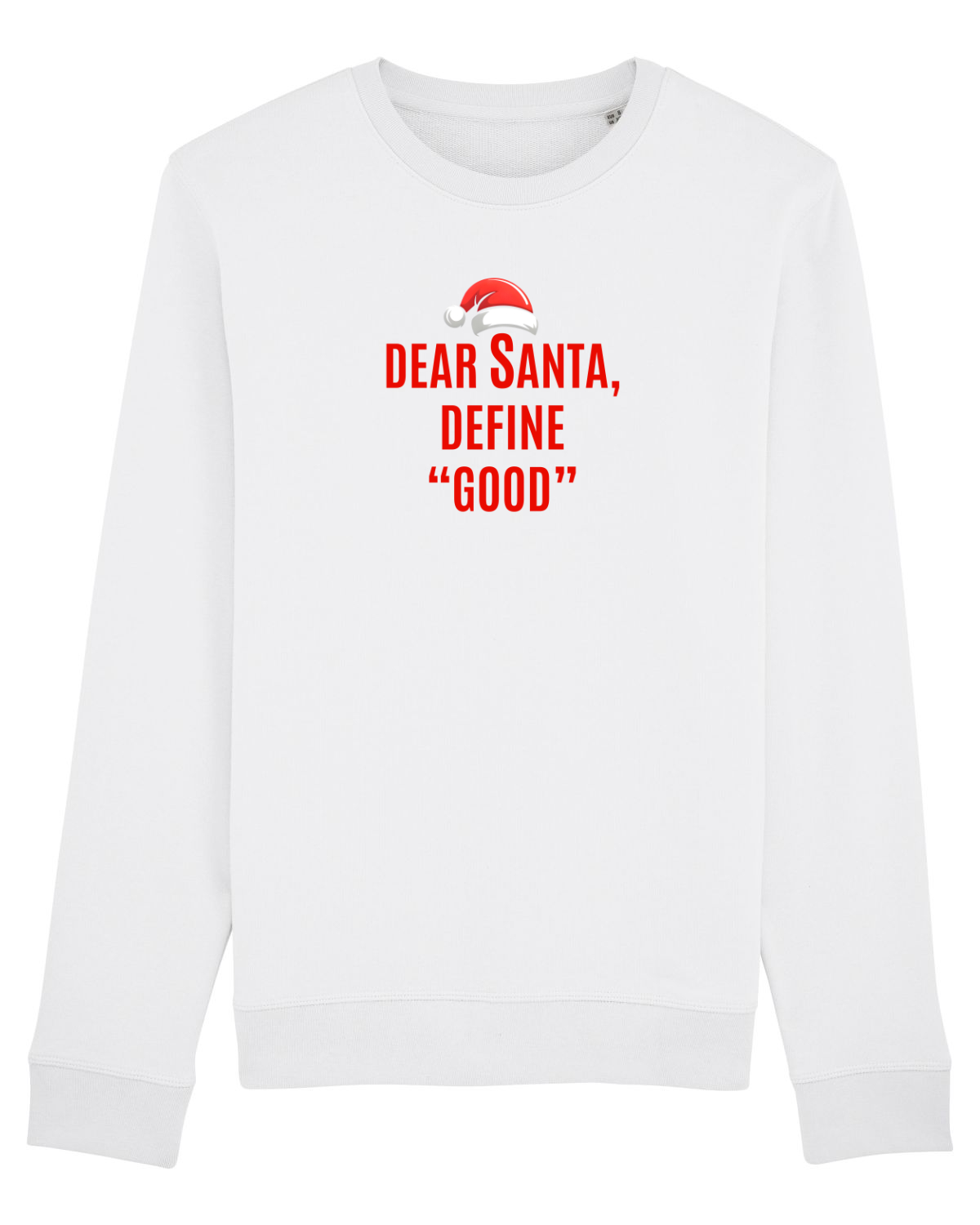 Bluză mânecă lungă Unisex Rise White
