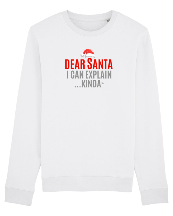 DEAR SANTA, I CAN EXPLAIN.... KINDA` White