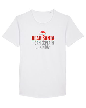 DEAR SANTA, I CAN EXPLAIN.... KINDA` White
