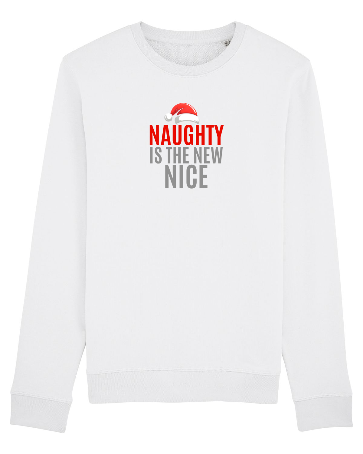Bluză mânecă lungă Unisex Rise White