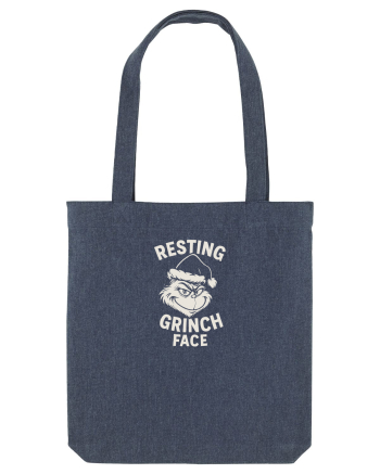 RESTING GRINCH FACE Midnight Blue