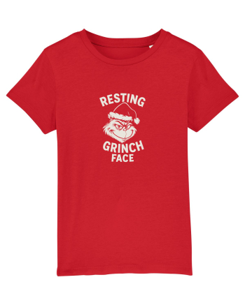 RESTING GRINCH FACE Red