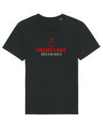 CRACIUNUL E MAGIE... pana vine soacra Tricou mânecă scurtă Unisex Rocker