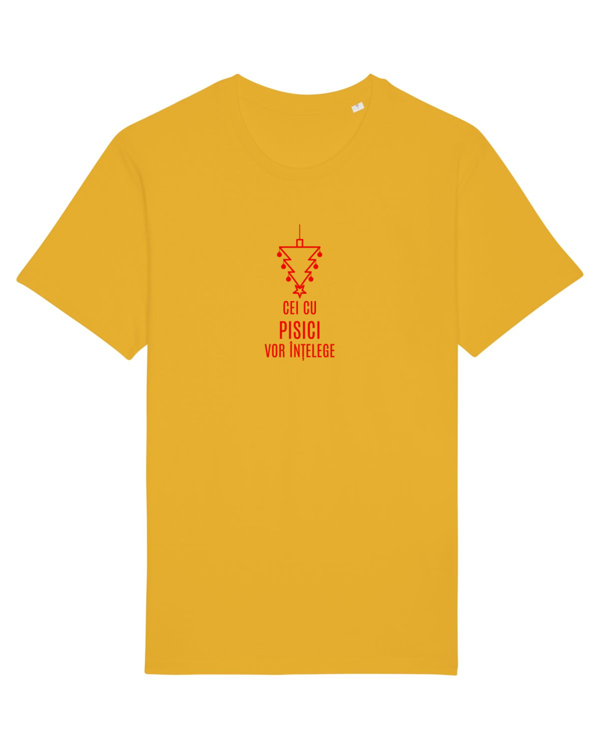Tricou mânecă scurtă Unisex Rocker Spectra Yellow