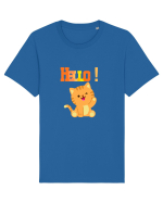 HELLO cu pisică  Tricou mânecă scurtă Unisex Rocker