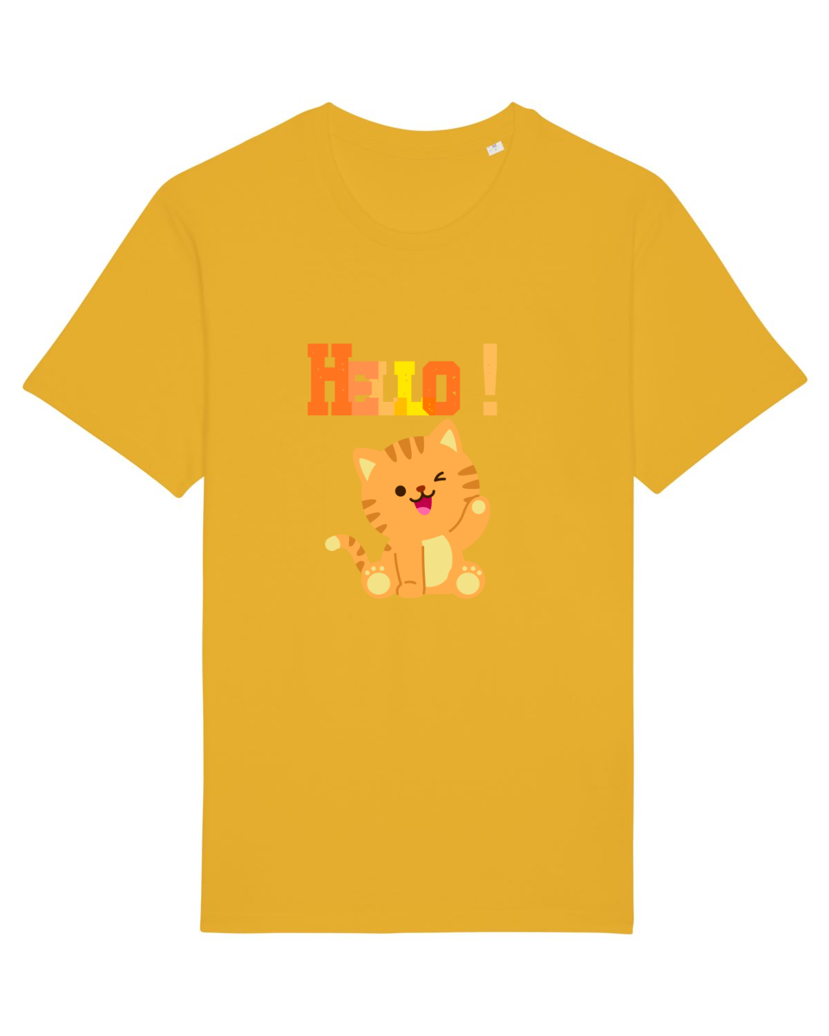 Tricou mânecă scurtă Unisex Rocker Spectra Yellow