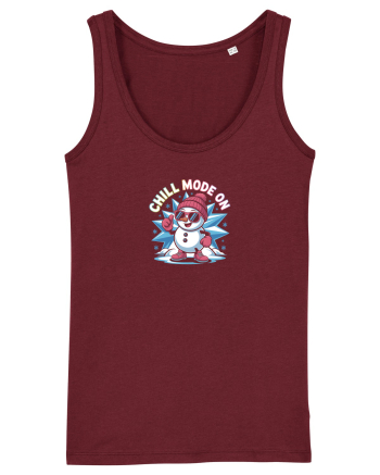 CHILL MODE ON - OM DE ZAPADA COOL Burgundy