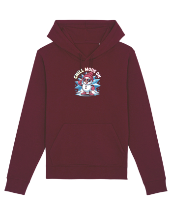 CHILL MODE ON - OM DE ZAPADA COOL Burgundy