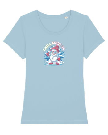 CHILL MODE ON - OM DE ZAPADA COOL Sky Blue