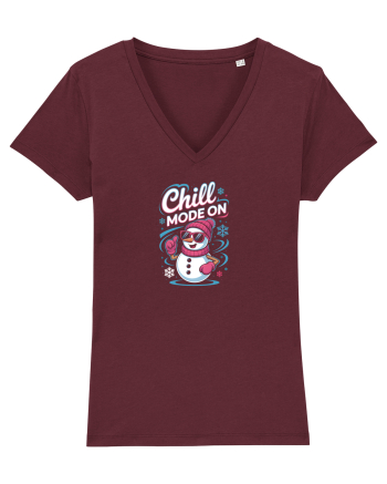 CHILL MODE ON - OM DE ZAPADA COOL 2 Burgundy