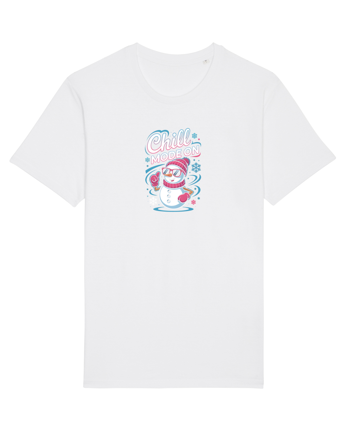 Tricou mânecă scurtă Unisex Rocker White