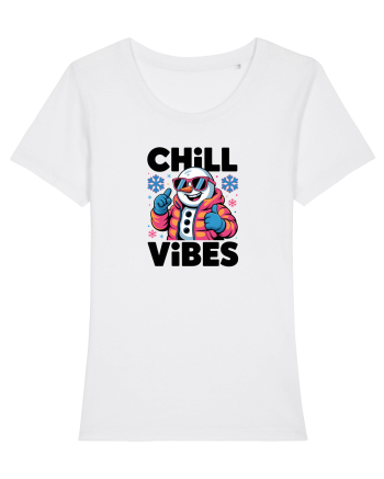 CHILL  VIBES - OM DE ZAPADA COOL  White