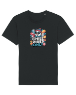 CHILL  VIBES ONLY  - OM DE ZAPADA COOL 2 Tricou mânecă scurtă Unisex Rocker